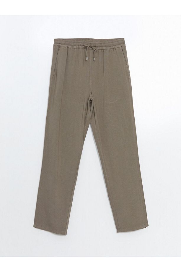 LCW Vision Standart Kalıp Keten Karışımlı Erkek Pantolon - 5
