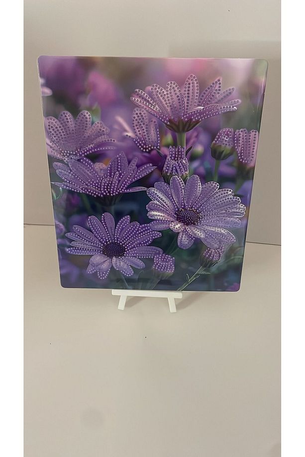 BONCUKLU TAŞLI MOZAİK ELMAS BOYAMA GOBLEN TABLO RESİM PUZZLE  SET 21X25 ÇOCUKLAR İÇİN - 2