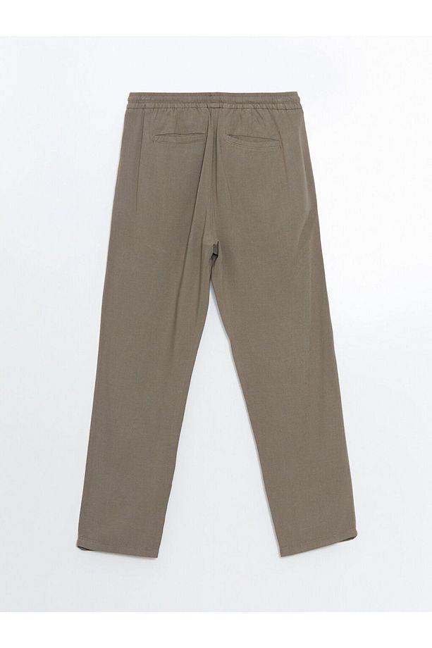 LCW Vision Standart Kalıp Keten Karışımlı Erkek Pantolon - 6