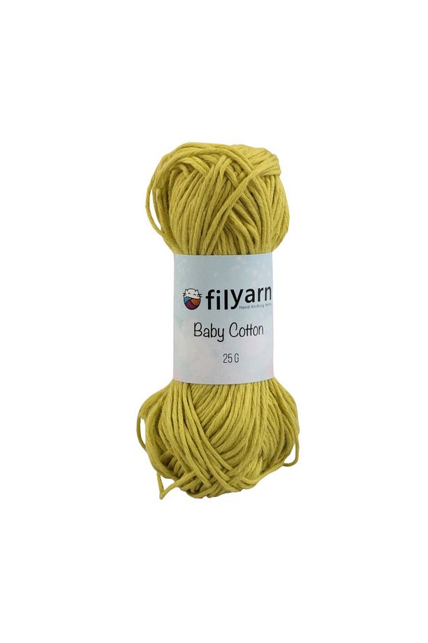 Baby Cotton El Örgü Ipi 25 gram Oeko-tex Sertifikalı Pamuk Ipi Bebek Ipi Yelek Ipi Punch Ipi - 1