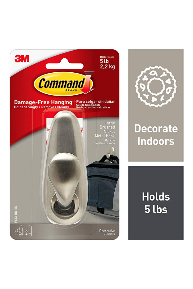 FC13-BN-ES COMMAND(TM) FOREVER CLASSIC LARGE HOOK - 2