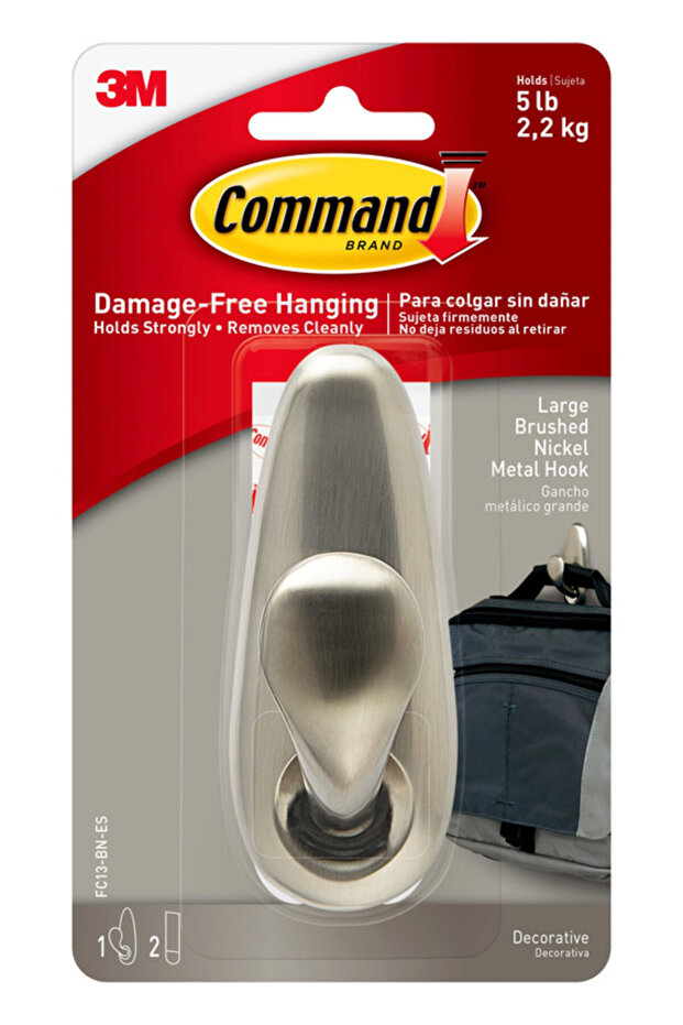 FC13-BN-ES COMMAND(TM) FOREVER CLASSIC LARGE HOOK - 1