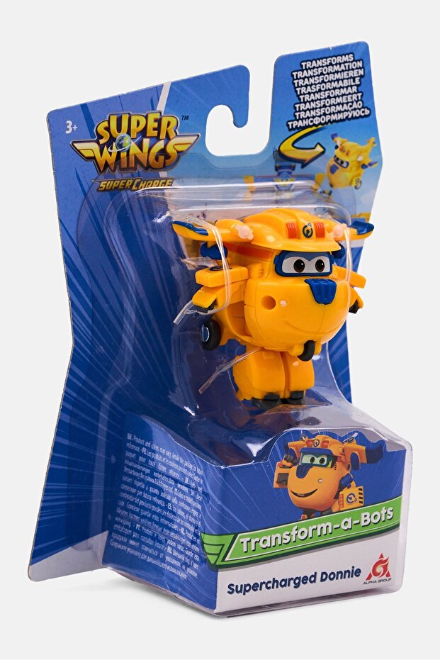 Transform-a-bots - Supercharged Donnie, Yellow - 2