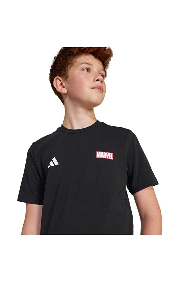 Çocuk Siyah T-shirt J Mrvl Sm Gfx T Jf3638 - 4