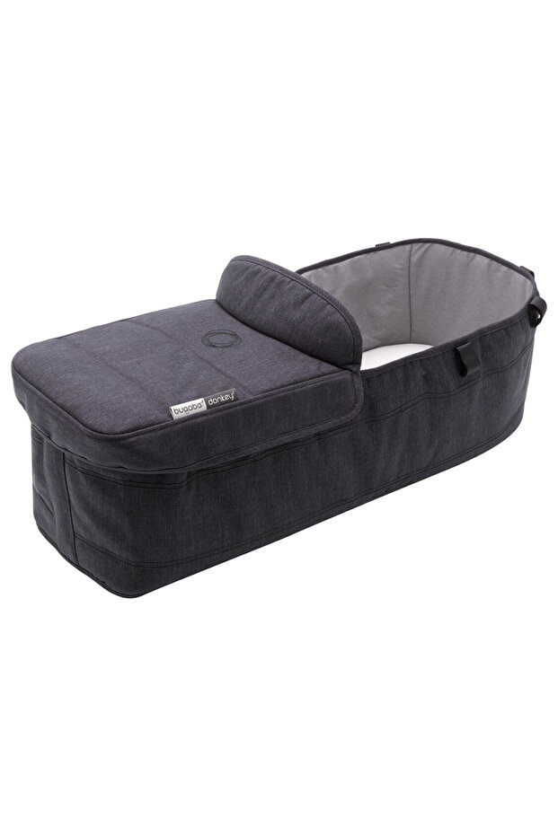 - Donkey3 Mineral Bassinet Fabric Complete - Washed Black
