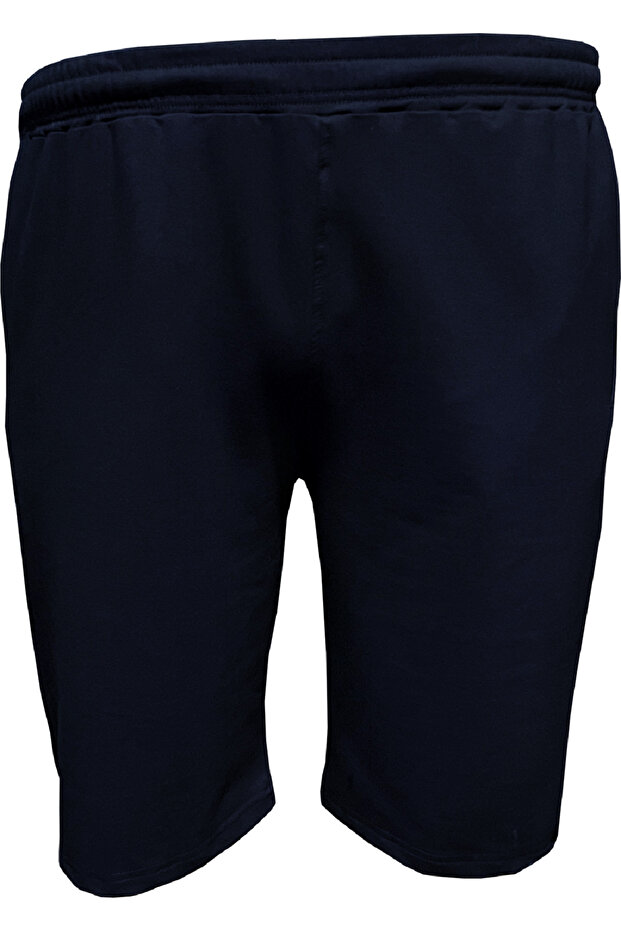 Plus Size Combed Cotton Shorts - 3