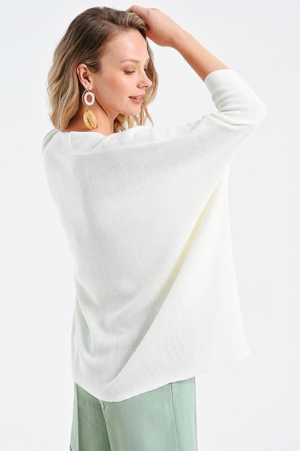 Kadın Triko Panço 20w104 - 8