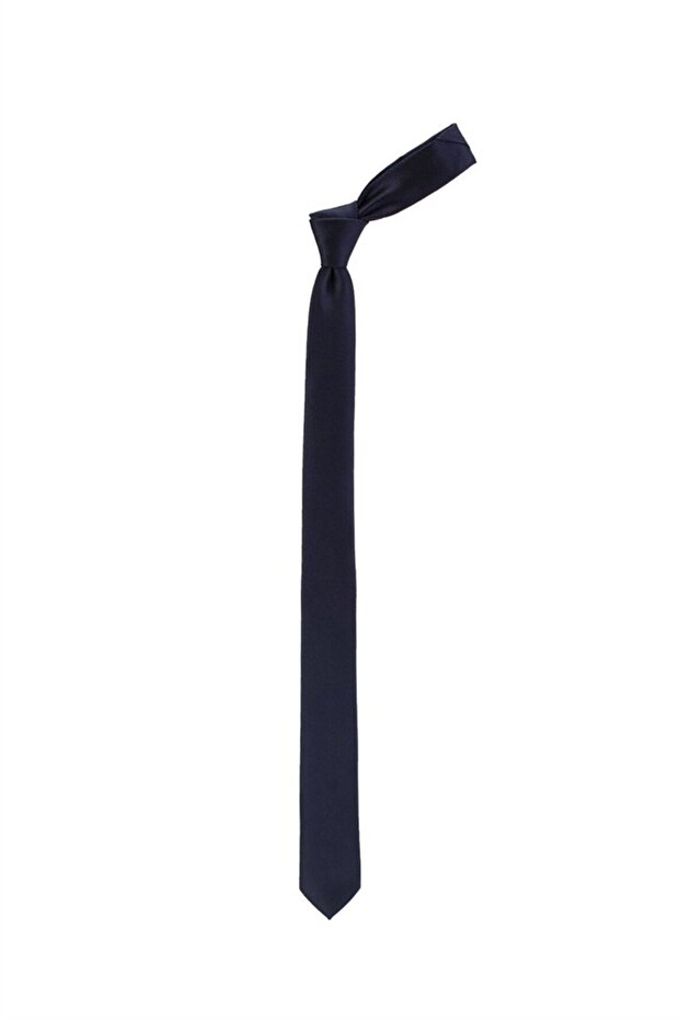 Thin Self-Patterned Men's Tie - 3