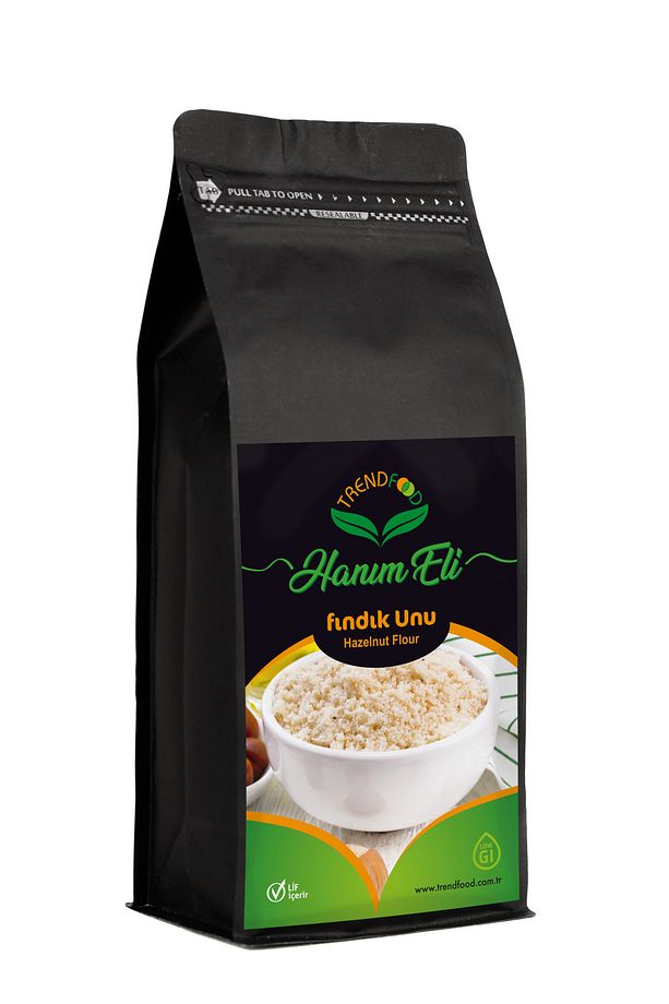 %100 Doğal Çiğ Beyaz Fındık Unu 1 Kg | Glutensiz, Katkısız, Keto & Vegan, Yüksek Protein - 1