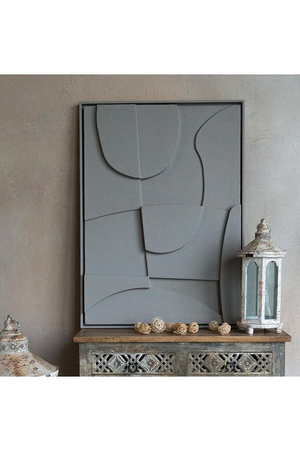 İskandinav Tarzı 3d El Yapımı Texture Dokulu Minimalist Duvar Tablosu (%100 AHŞAP) - 2