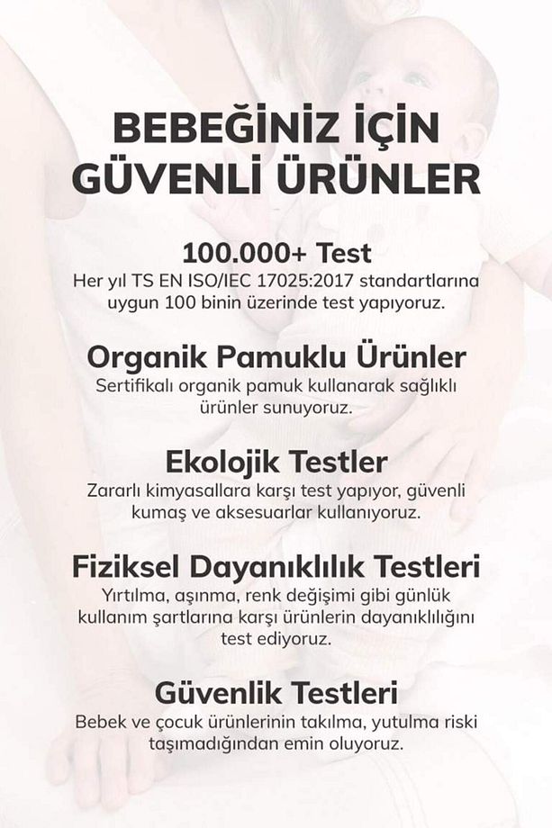 Kız Bebek Kısa Kollu Flamlı Poplin Elbise - 5
