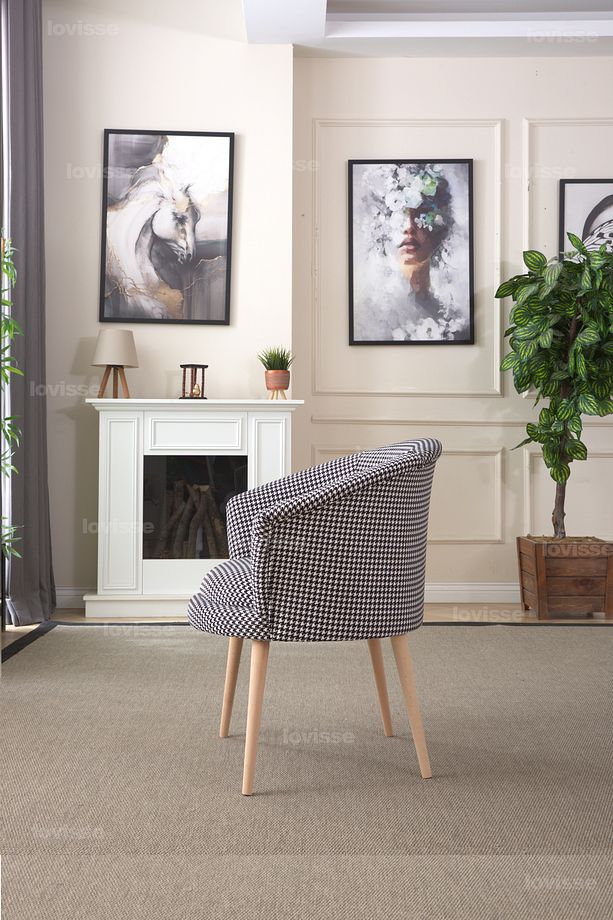 Milano Berjer Set - 2 Adet, Tekli Koltuk, Ofis, Balkon, Bekleme, Çay Seti, Lobi - 5
