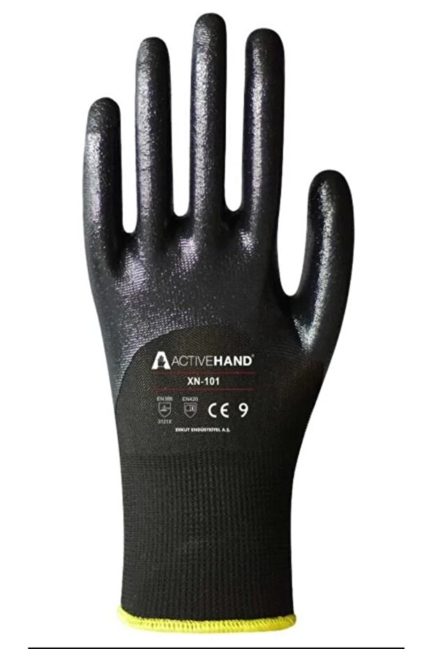 ACTIVEHAND XN 101 3/4 قفازات عمل مطلية بالنيتريل