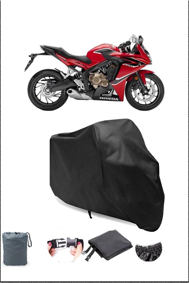 Black Honda Cbr 600 F Waterproof Durable Motorcycle Cover