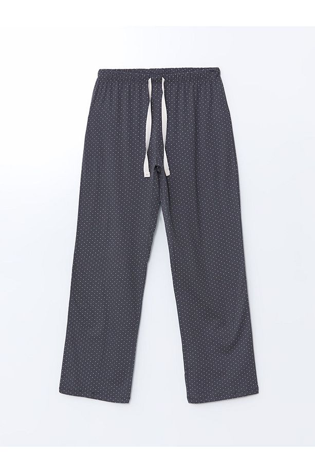 V Yaka Puantiyeli Hamile Pijama Takımı - 7