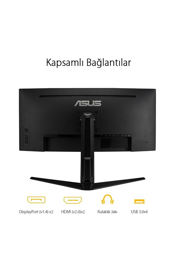 Tuf Gamıng Vg34vql1b 34 Va Kavıslı Freesync 3440x1440 1ms(mprt) 165hz Dp Hdmı Usb Mm Vesa 3yıl - 8