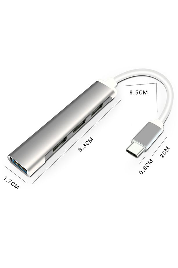 S-803 4in1 Type-c To 4x Usb3.0 Hub Çoğaltıcı Çevirici Dönüştürücü Adaptör - 2