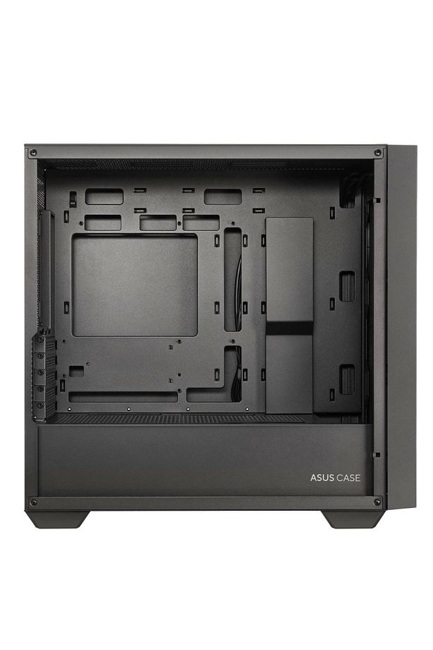 A21 Temperli Cam Mesh Panel Matx Siyah Bilgisayar Kasası - 4