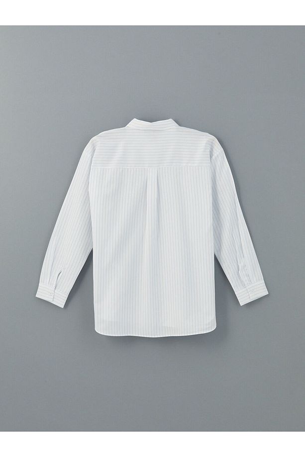 LCW Comfort Çiçekli Poplin Kadın Gömlek - 2