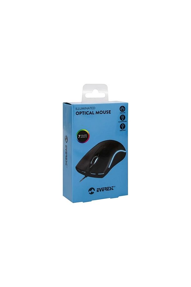 Sm-m9 Usb Siyah 3d Optik Led Mouse Kablolu - 10