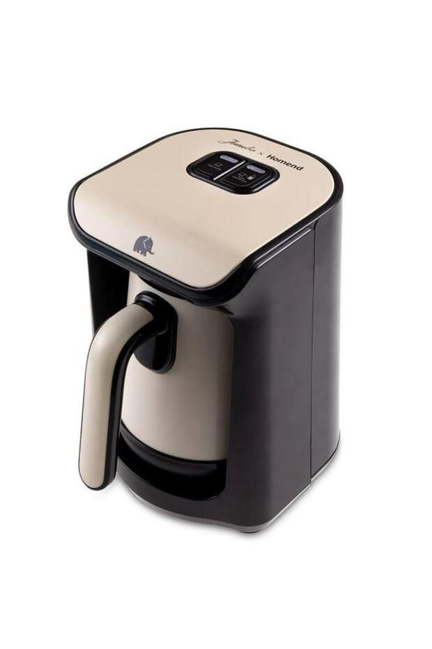 JumboxHomend Joy 1890 TürkH Kahvesi Makinesi - Krem - 4