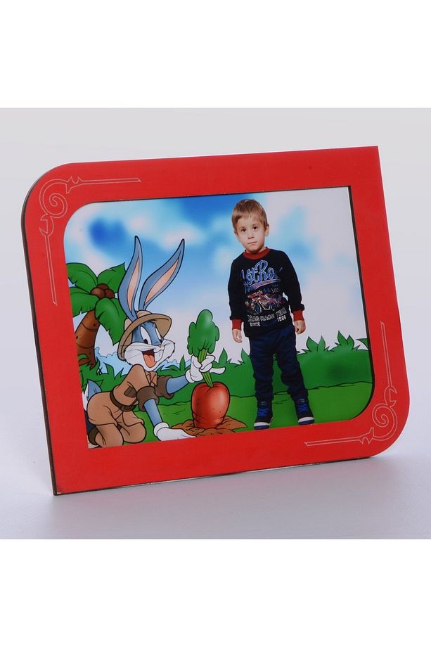 Ahşap Kırmızı Renk Resim Çerçeve 10x15 - 4