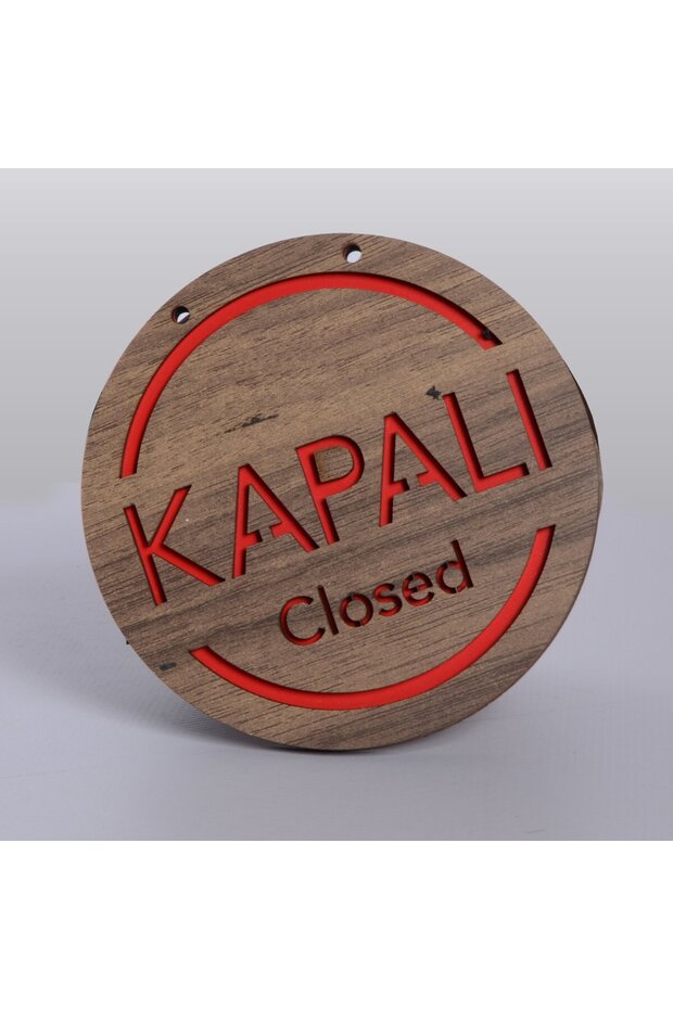 KAPI İSİMLİĞİ AÇIK-KAPALI - 1