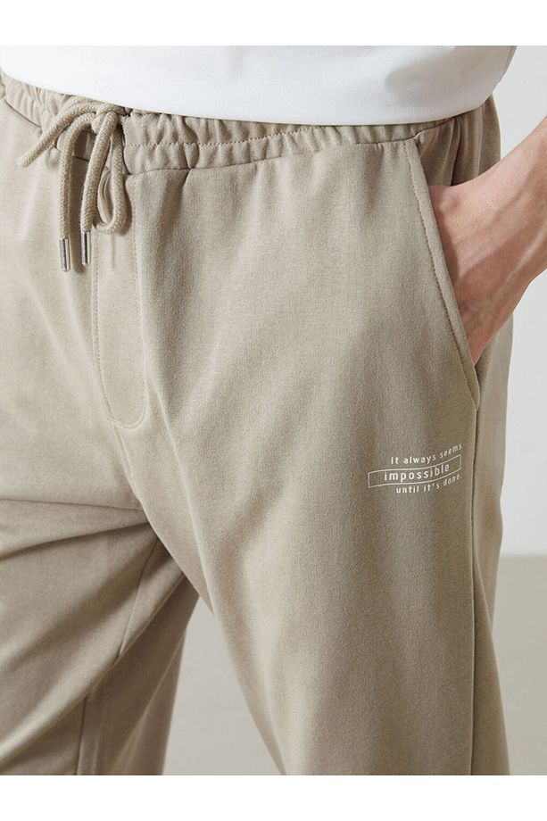 LCW ECO Standart Kalıp Erkek Jogger Eşofman Altı - 3
