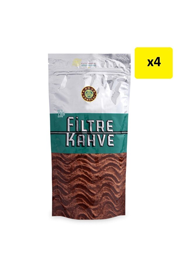 Kahve Dünyası Filtre Kahve 250 gr x 4 Adet - 1