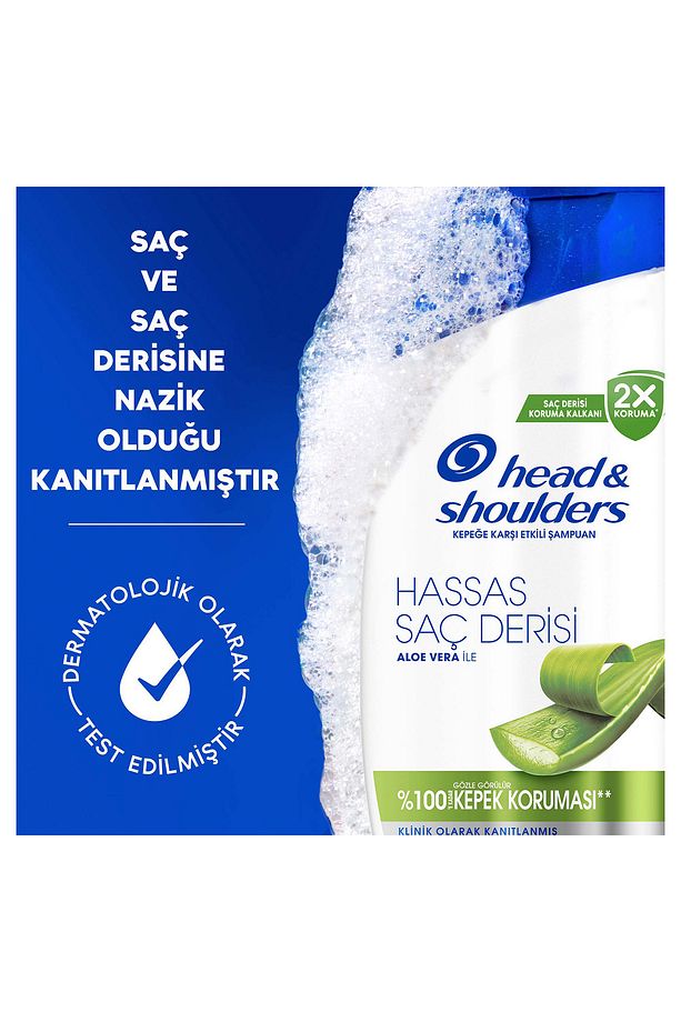 Hassas Saç Derisi Aloe Veralı Şampuan 330 ml - 6
