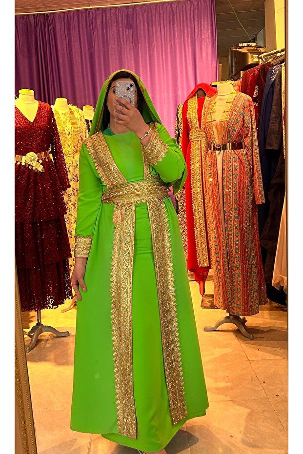 Yeşil kaftan - 6