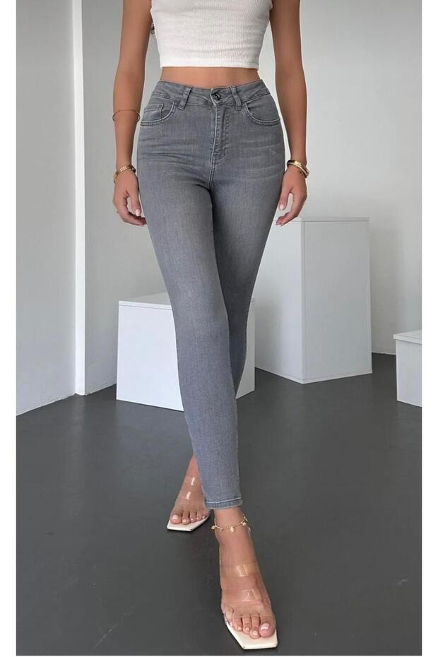 Women's Skinny Lycra High Waist Extra Stretchy Jeans Jeans