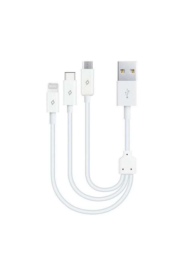 Minicable Trio 30cm Şarj Kablosu Typec Lightning Micro Usb - 1