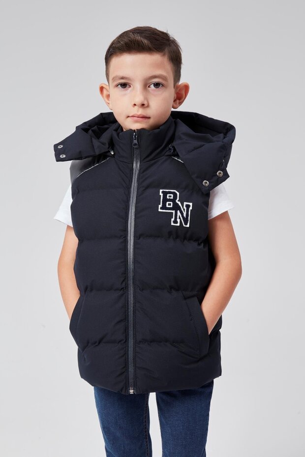 Hooded Boy Inflatable Vest 51310