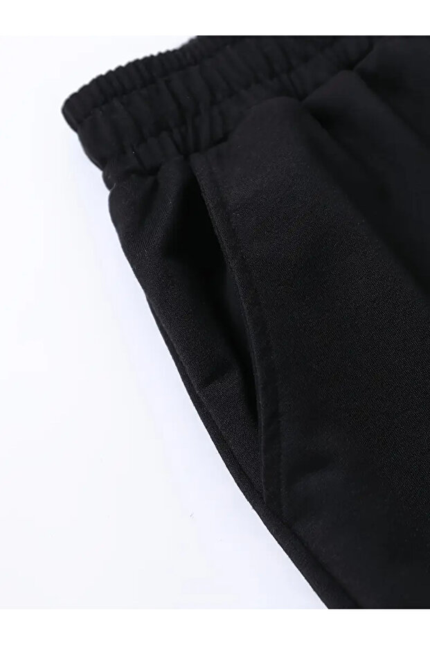 Gülen Surat Baskılı 2'li Şort Unisex Yazlık Rahat Basic Şort - 3