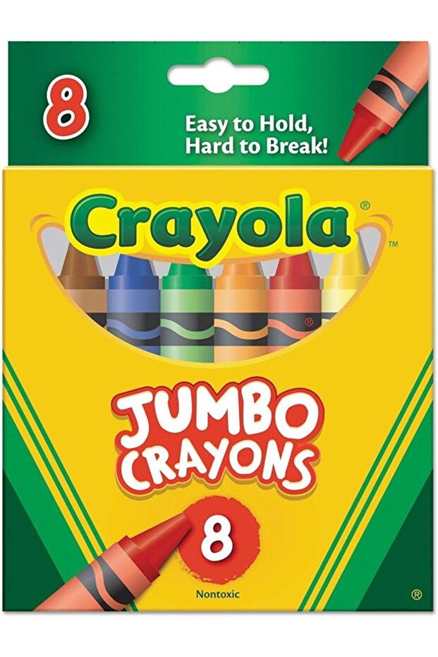 Jumbo Crayons Pack of 8