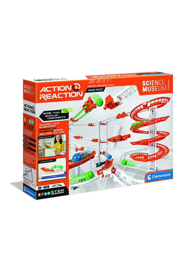 مجموعة ألعاب Action & Reaction-Chaos Effect للأطفال بعمر 8 سنوات فما فوق