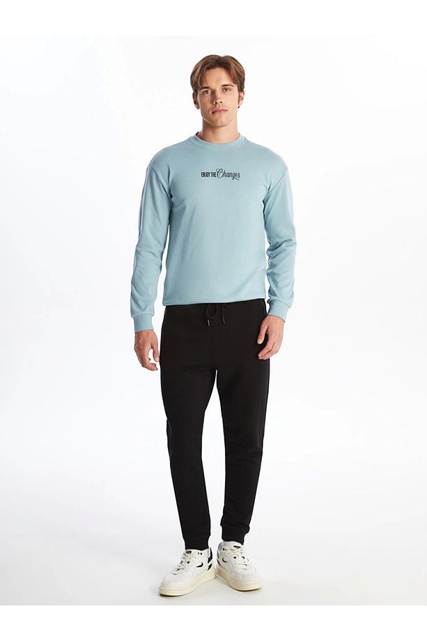 LCW Casual Siyah Slim Fit Erkek Jogger Eşofman Altı - 2