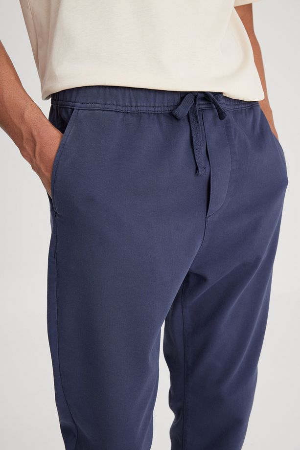 Erkek Regular Fit Jogger Lastik Paça Pantolon - 3