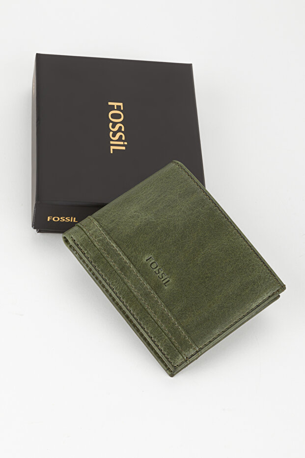 Kutulu Hakiki Deri Haki Yatay Erkek Cüzdan El Portföyü - 7