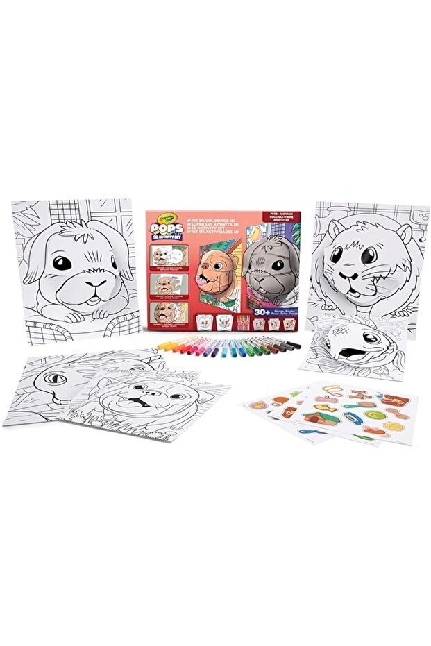 Pops 3D Activity Set - Pets - 1