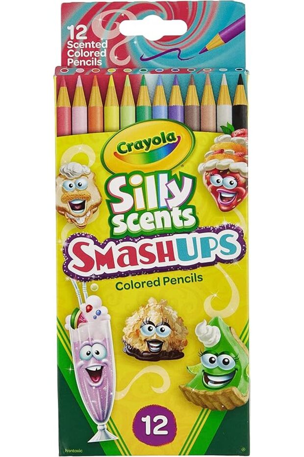 Silly Scent Smash Ups Colored Pencils 12pk CY68-2118