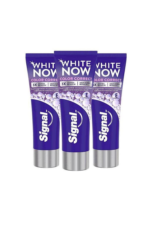 White Now Color Correct Uzun Süren Beyazlık Diş Macunu 75 ml X3 - 2