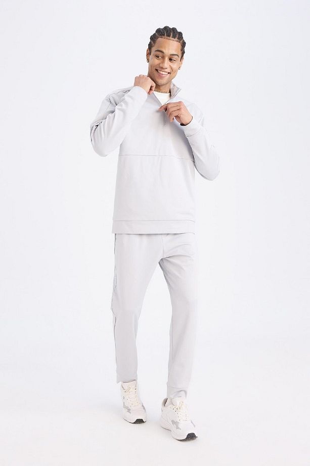 Fit Sporcu Standart Fit Jogger Eşofman Altı Içi Yumuşak Tüylü Skuba Dalgıç Kumaş D7308ax25sp - 7