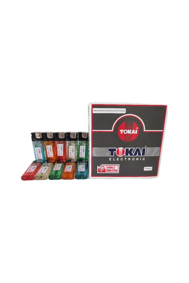 10 Adet Büyük Boy Tokai Manyetolu Çakmak doldurulabilir - 2