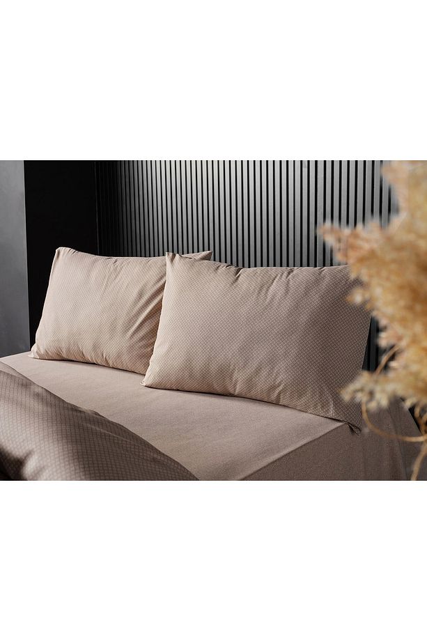 Pure Touch Nevresim Takımı Çift Kişillik Kahve - 2