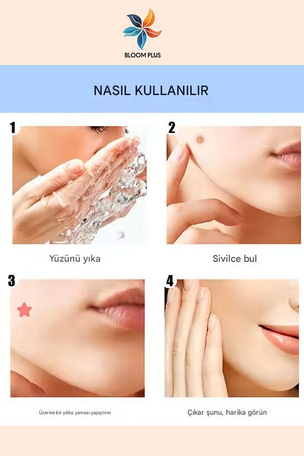 144 Adet 2 Paket Sos Band Ve Bandı BPHZT079 Pimple Patch 72 Patch - 7