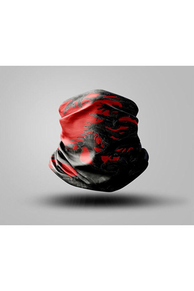 Skull Design Biker Buff Mask Outdoor Neck Collar Unisex Bandana