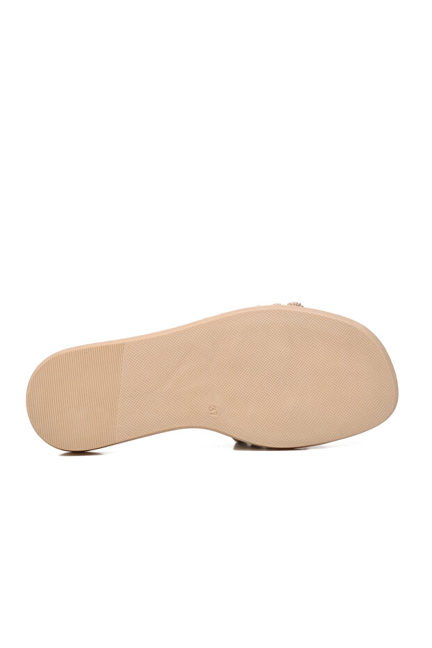 Bež ženske papuče - 5