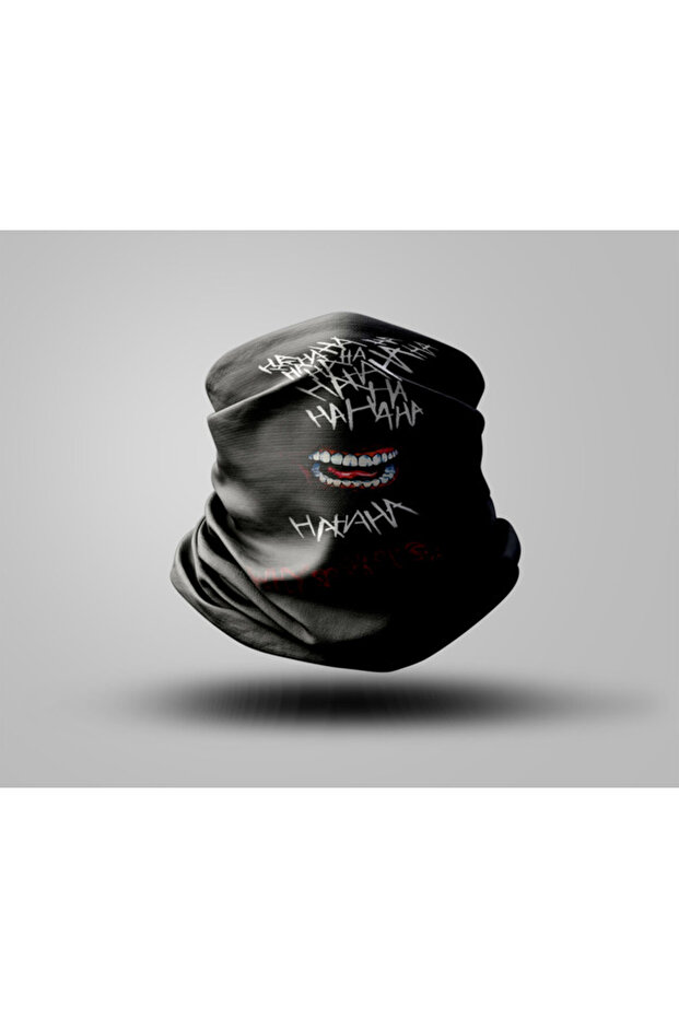 Hahaha Designed Biker Buff Mask Outdoor Neck Collar Unisex Bandana